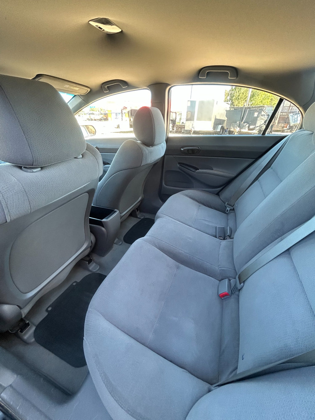 2009 Honda Civic rear seats