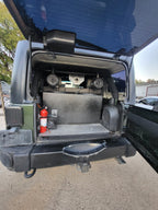 2009 Jeep Wrangler open rear cargo area