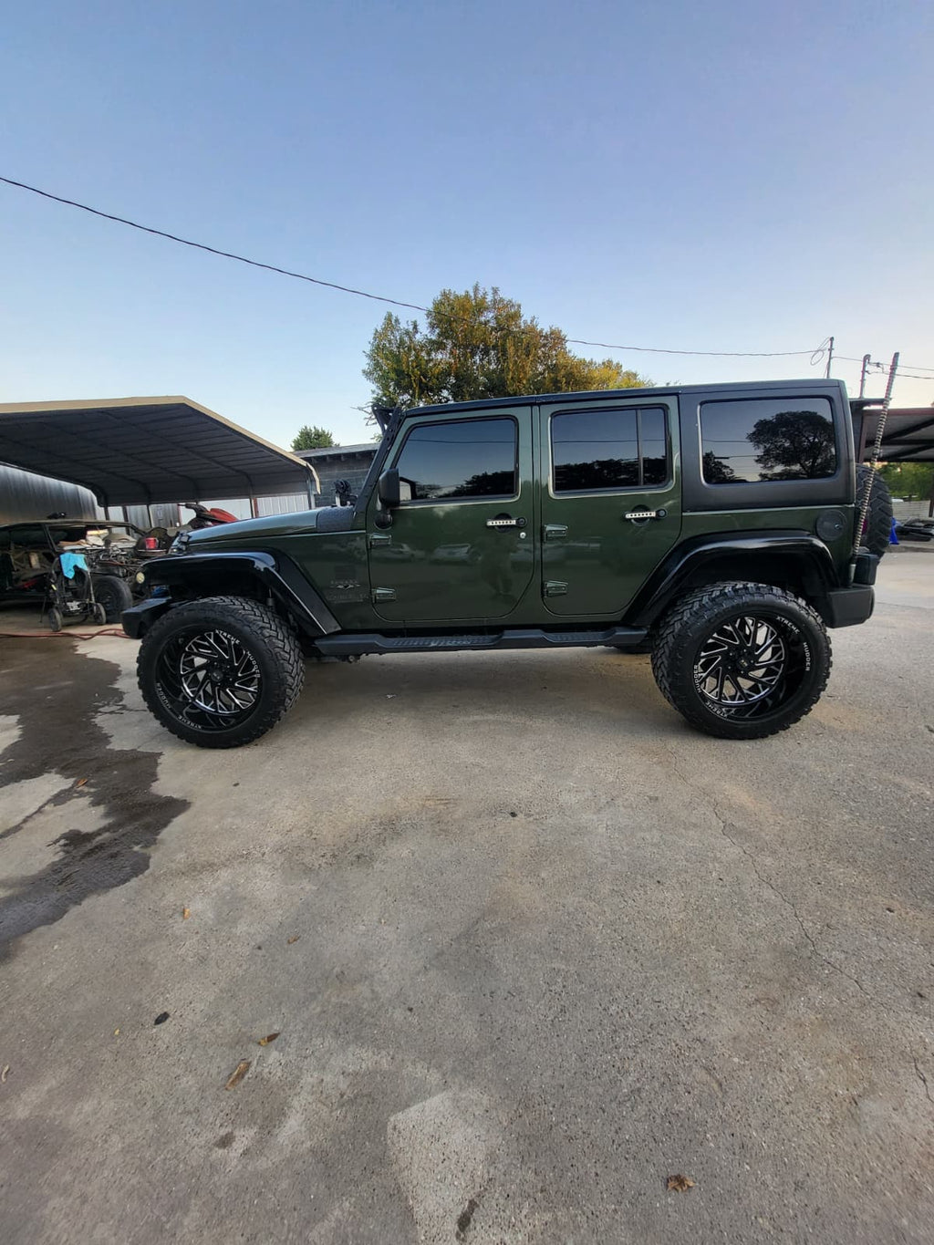 2009 Jeep Wrangler driver side exterior view