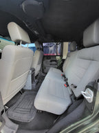2009 Jeep Wrangler rear seats
