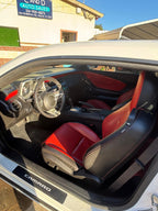 2011 Chevrolet Camaro 2LT - Driver cockpit and red and black interior