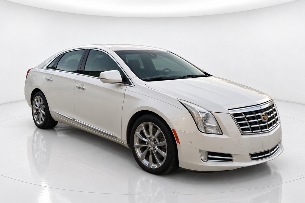 2013 Cadillac XTS with professionally edited white studio background