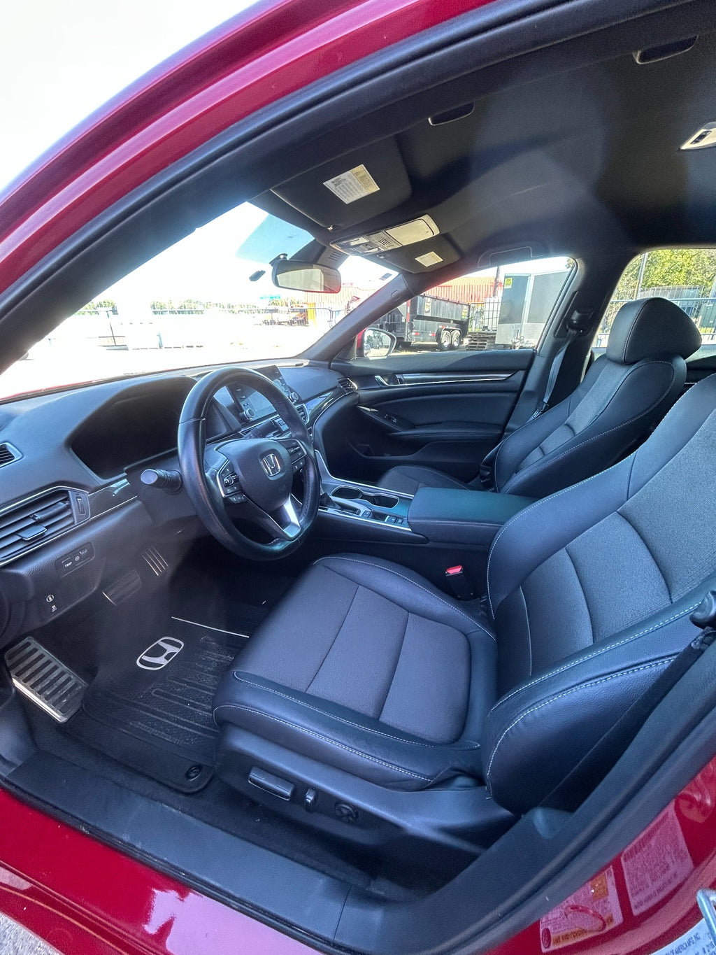 2020 Honda Accord Sport front interior