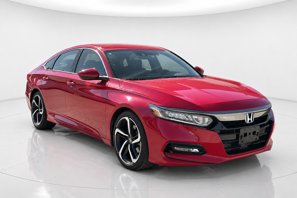 2020 Honda Accord Sport with professional white studio background
