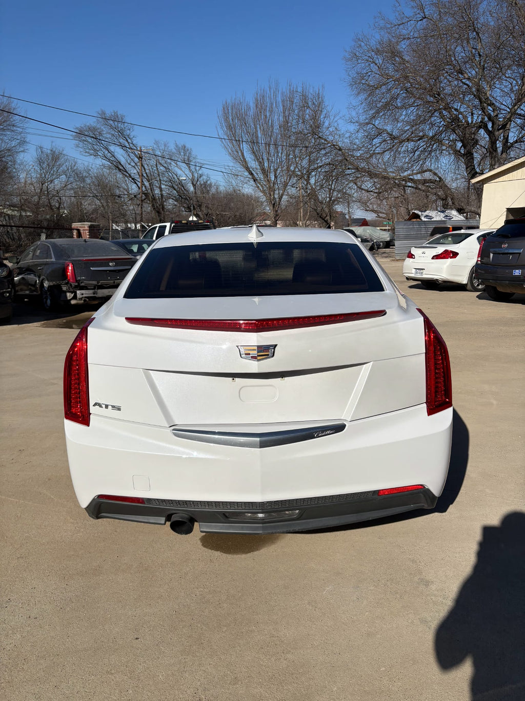 2016 Cadillac ATS – 2.5L, Automatic, RWD, Black Leather, Alloy Wheels