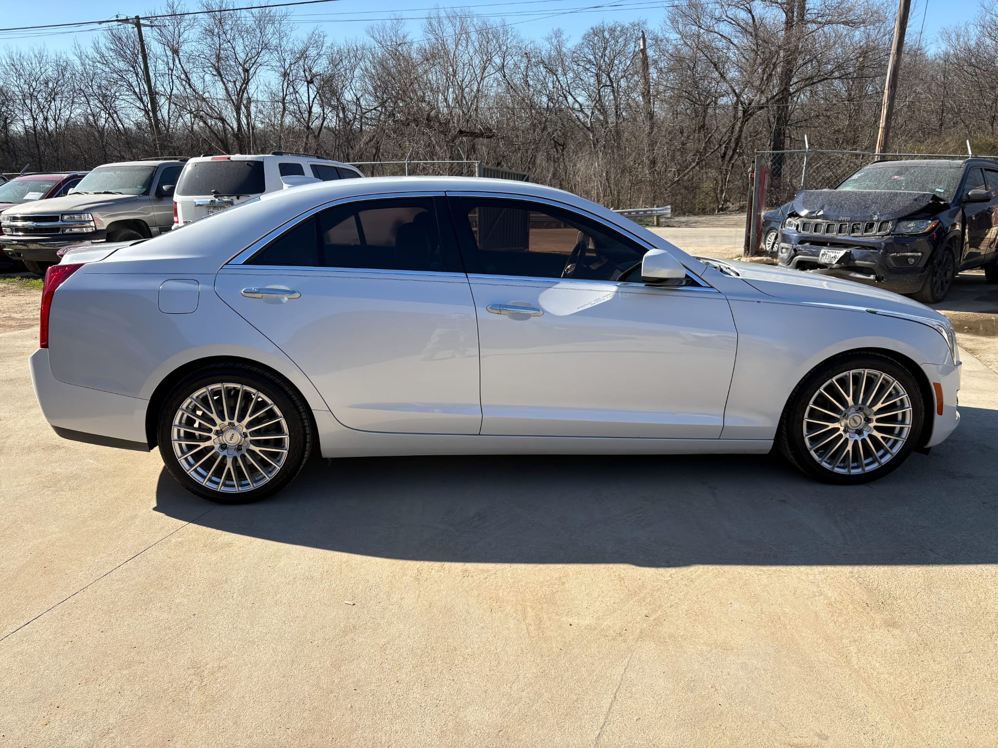2016 Cadillac ATS – 2.5L, Automatic, RWD, Black Leather, Alloy Wheels