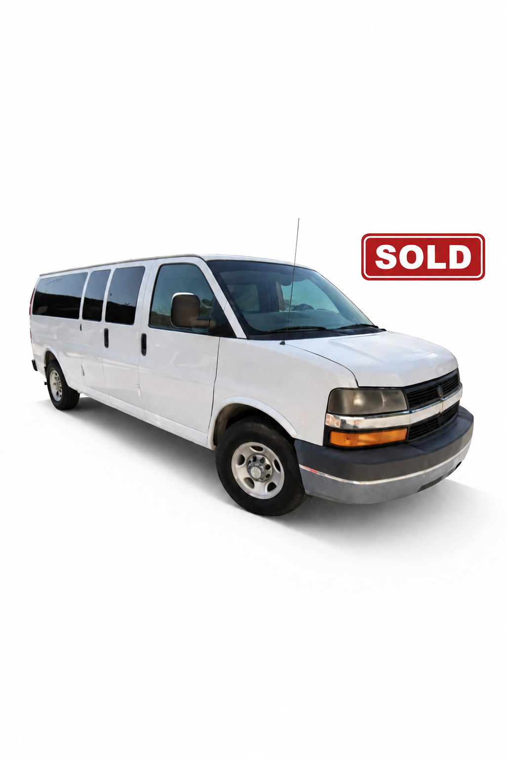 2010 Chevrolet Express 3500 LT Passenger Van – 8-Cylinder RWD – Extended Model - SOLD