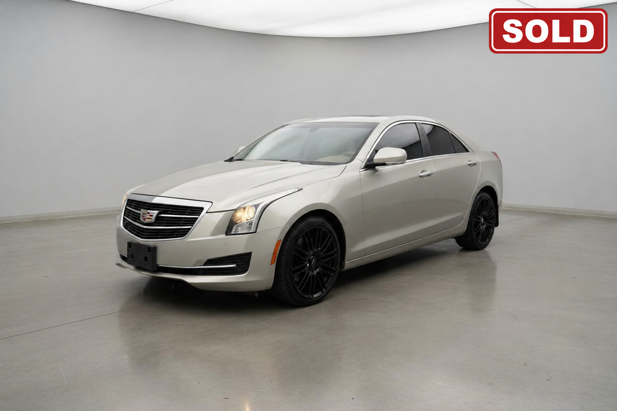 2015 Cadillac ATS Luxury – 2.0L Turbo, Automatic, AWD, Navigation, Sunroof - SOLD
