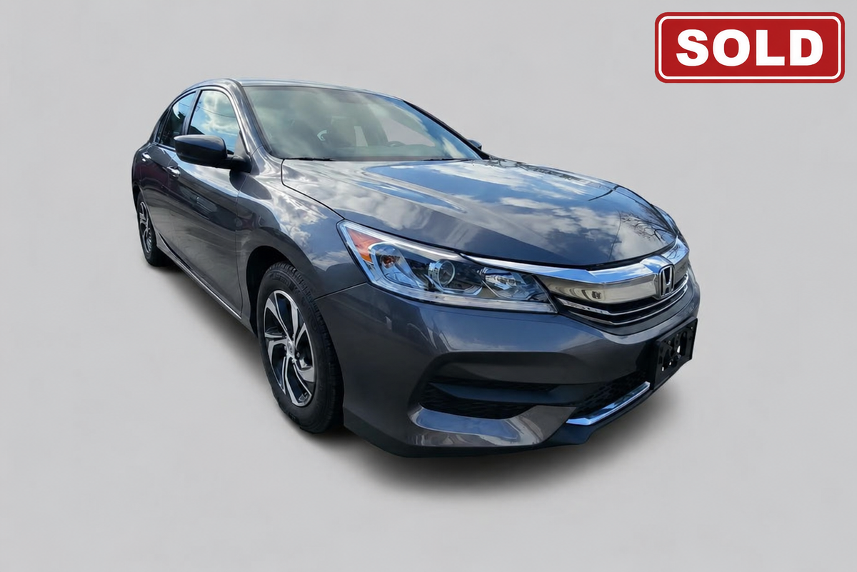 2017 Honda Accord Sedan – Automatic, FWD – Clean Title – Runs & Drives Great - SOLD