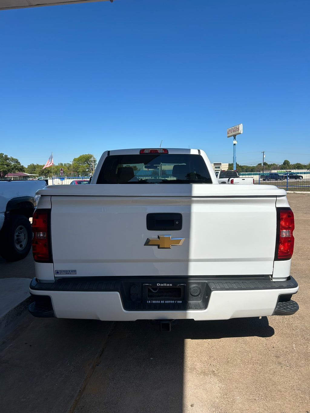 Chevrolet Silverado rear and tailgate